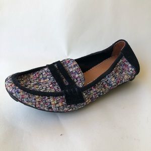 Authentic Bernie Mev multicolor driving loafers